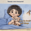 Portada del libro infantil personalizado "Hora de Dormir" con ilustración tierna y mágica.