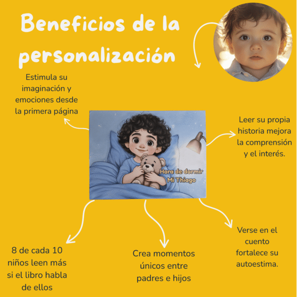 Ventajas de personalizar cuentos infantiles para fomentar la lectura y el desarrollo emocional.