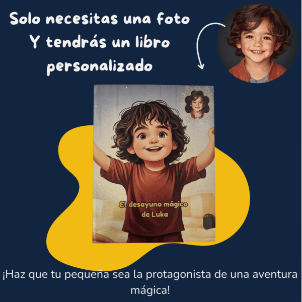 Solo necesitas una foto para crear un cuento mágico e inolvidable personalizado