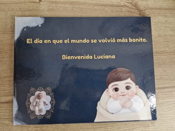 Portada del libro infantil personalizado “El día que el mundo se volvió más bonito”